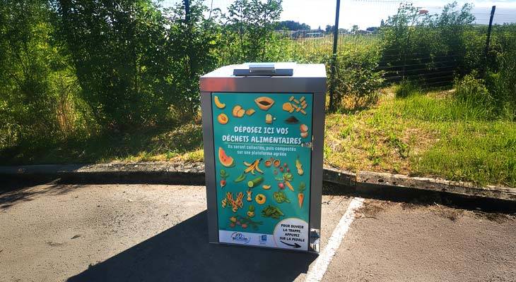 Nouvelle collecte des biodéchets au centre-ville de Lons-le-Saunier